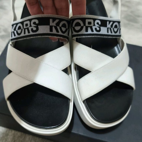 Michael Kors sandals like new, size 38.5/39, black and white
