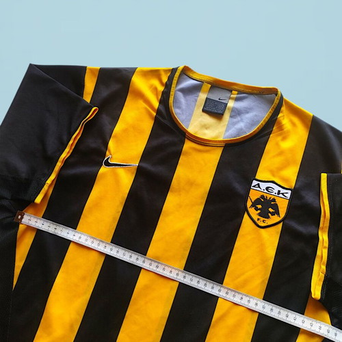 AEK Athens Nike 2003-2004 Okkas 9 Home Shirt Medium like new