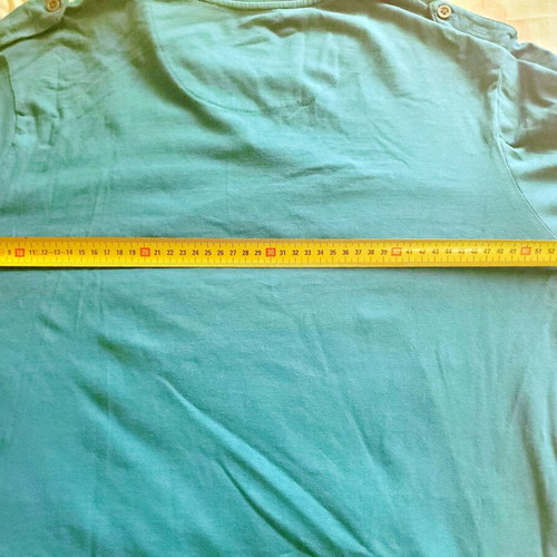 Pull & Bear Tokyo Suburbs graphic long-sleeve tee size L, teal, like new