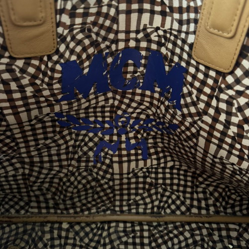 MCM shopper shoulder bag, brown