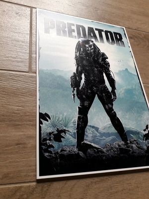 Πίνακας Α4 20x30 από pvc 3mm για διακόσμηση τοίχου Predator καινούργιο
