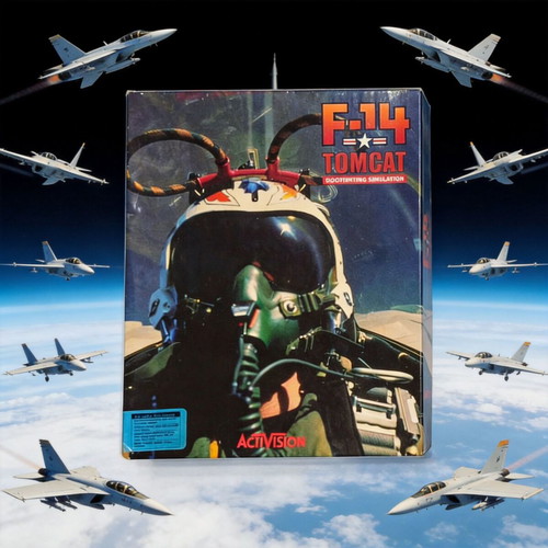 F-14 Tomcat PC παιχνίδι μεταχειρισμένο, προσομοίωση, Activision