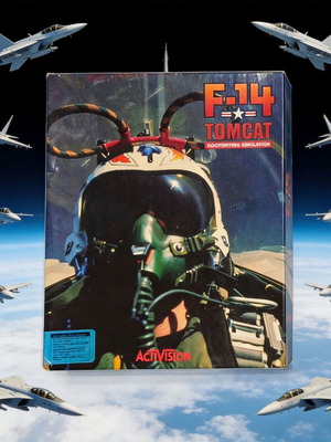 F-14 Tomcat PC παιχνίδι μεταχειρισμένο, προσομοίωση, Activision