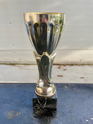 Cup used, authentic, height 26cm