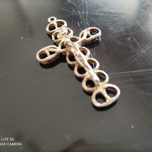 Silver Cross 925 handmade new