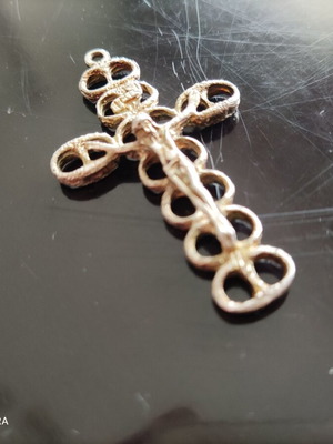 Silver Cross 925 handmade new