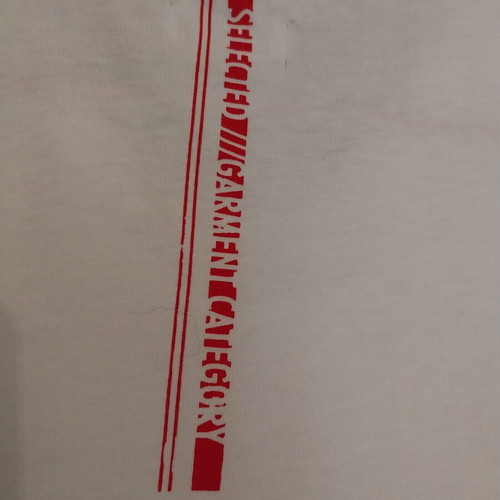 Gaudi men's T-shirt XL white like new