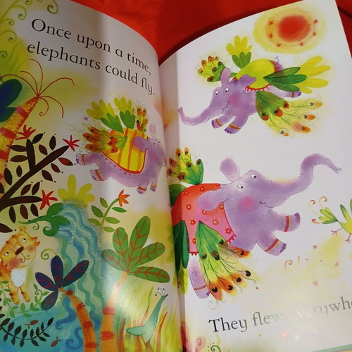 How Elephants Lost Their Wings book like new with CD