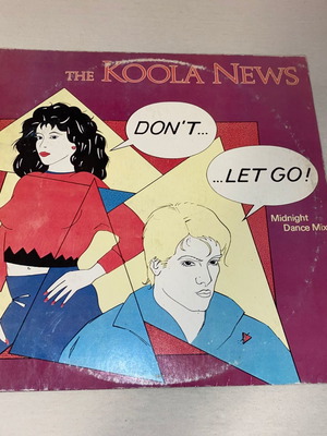 Italo Disco Koola News Don't Let Go Maxi Single μεταχειρισμένο ελληνικό βινύλιο