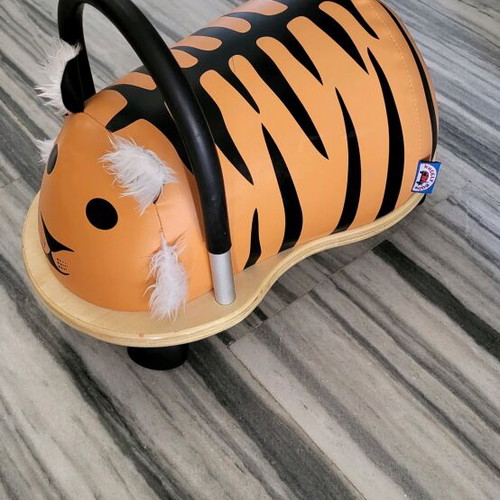 Wheely Bug tiger ride-on walker used