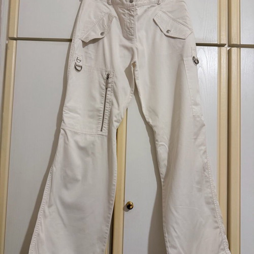 Byblos women's white pants used, size 42IT