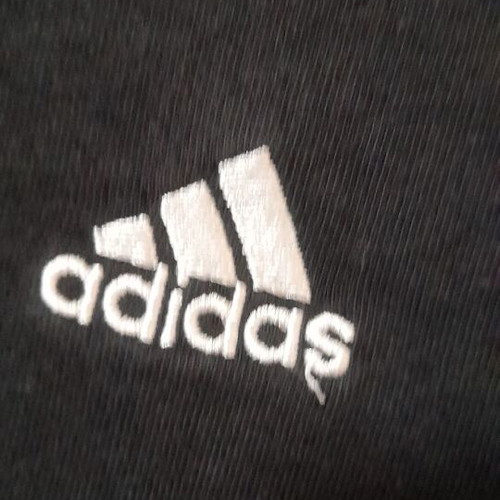 Adidas γυναικείο t-shirt μαύρο με λευκές ρίγες μέγεθος S σαν καινούργιο