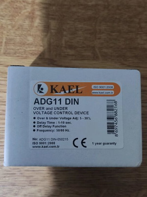 Επιτηρητής τάσης KAEL ADG11 μονοφασικός καινούργιος