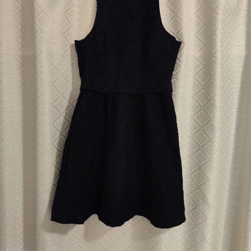 Dark blue dress H&M like new, cotton, size L