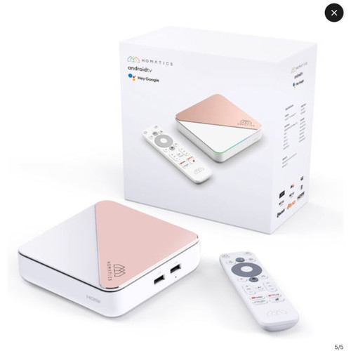 Homatics TV Box R 4K Plus BOXR4KPLUS 4K UHD with 4GB RAM and 32GB storage