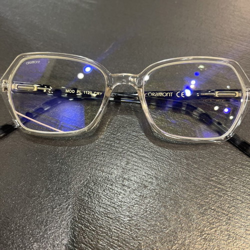 Oramont Presbyopia Glasses +1.00 Blue Light Filter like new with case