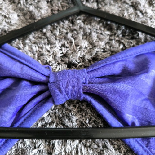 Terranova violet dress like new, size XS with bow detail