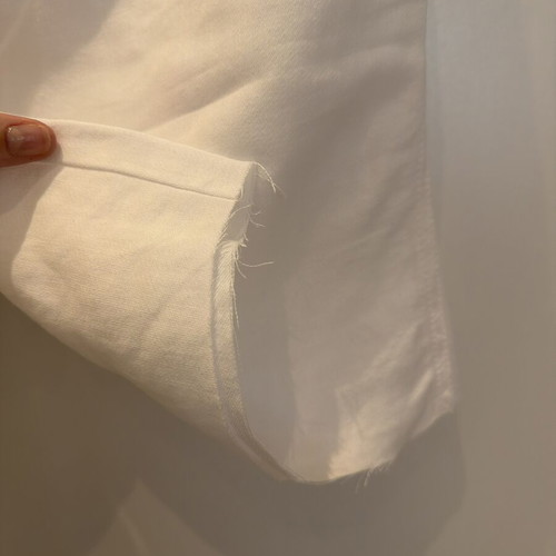 Esthis linen pants white, high waist, excellent condition, size M
