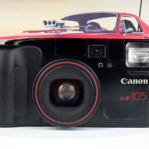 Canon Autoboy Zoom 105 35mm film camera used