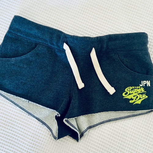 Superdry cut shorts size Small unused, blue