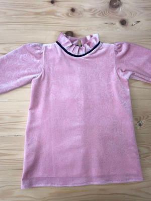 Velvet Dress With Vintage Details For 5 Years New