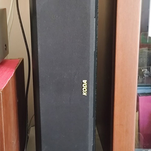 KODA floor speakers used 2 pieces EX-686F 150W and central EX-686C 90W