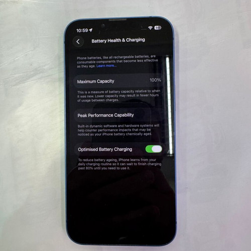 iPhone 13 128GB blue like new, 100% battery health
