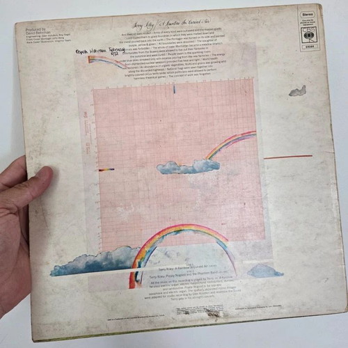 Terry Riley A Rainbow In Curved Air vinyl used, rock