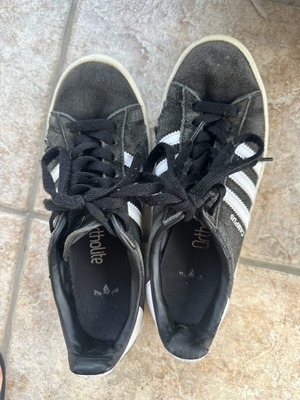 Adidas Campus sneakers used, size 38.5, black