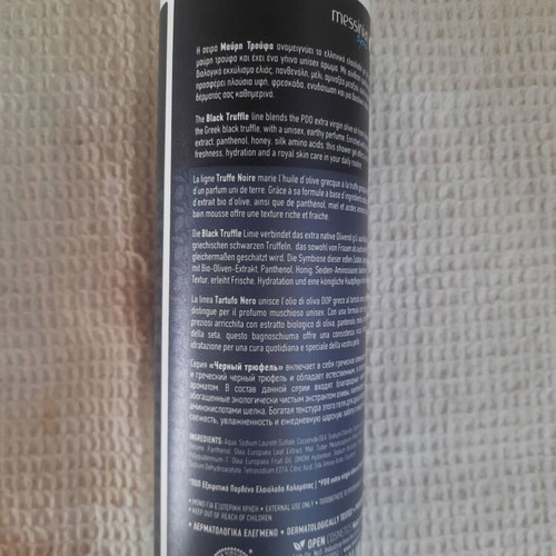 Messinian spa Hair and Body Mist Black Truffle 100 ml