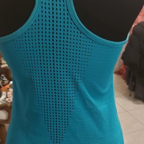 Nike Dri Fit teal sports top S like new