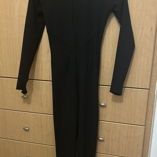 BubbleGun black one-piece jumpsuit like new, one size