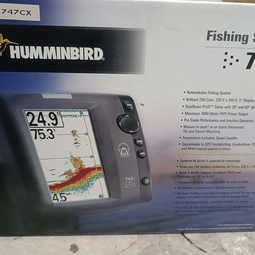 Humminbird 747C Depth Finder new