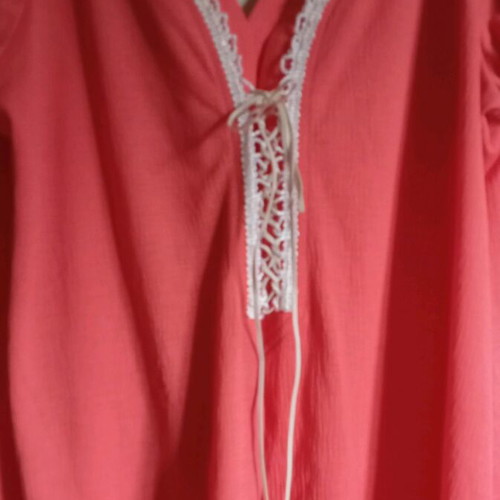 Exes tunic in coral color like new