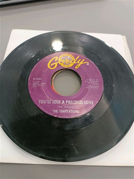  45 rpm diskos viniliou Temptations aint too proud to beg & you ll lose a precious love