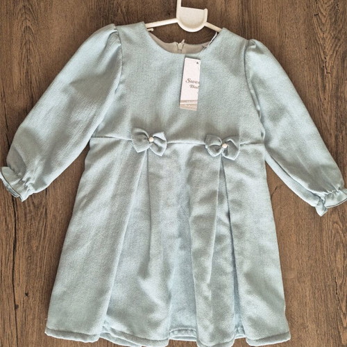 Corduroy dress with bows Sweet Baby Fashion new, ideal for 2.5 years