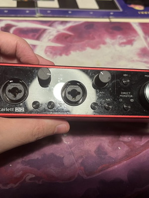 Focusrite Scarlett 2i2 audio interface