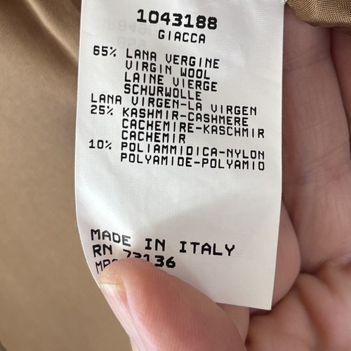 Persona by Marina Rinaldi women's cashmere coat used, brown