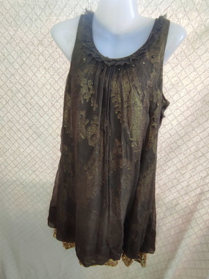 Raxevsky silk dress used, size M