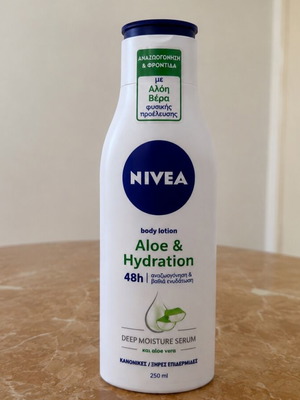 Nivea Body Lotion Aloe & Hydration 250ml like new