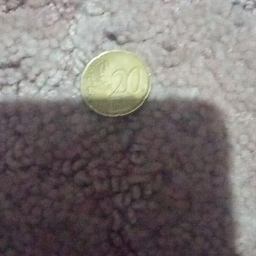20 euro cent coin Italy 2002 used, slightly rare