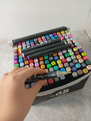 168 Colours Dual Tip Marker Set