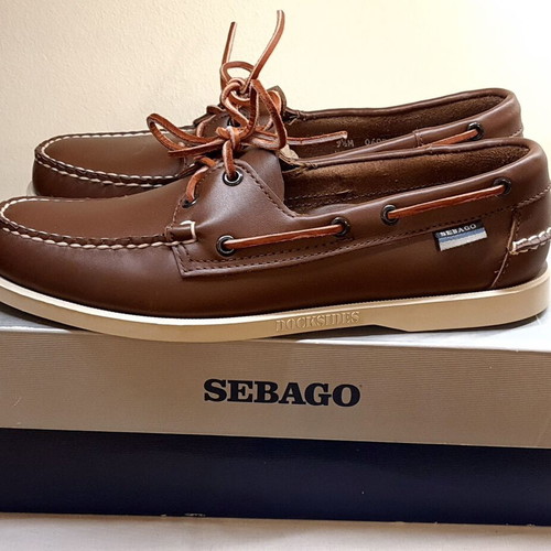 Sebago Boat Shoes New No 43.5 Brown