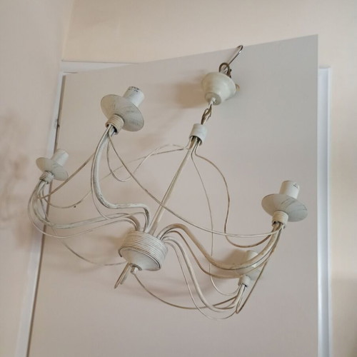 Ceiling light 5-light in like new condition, 52 cm diameter