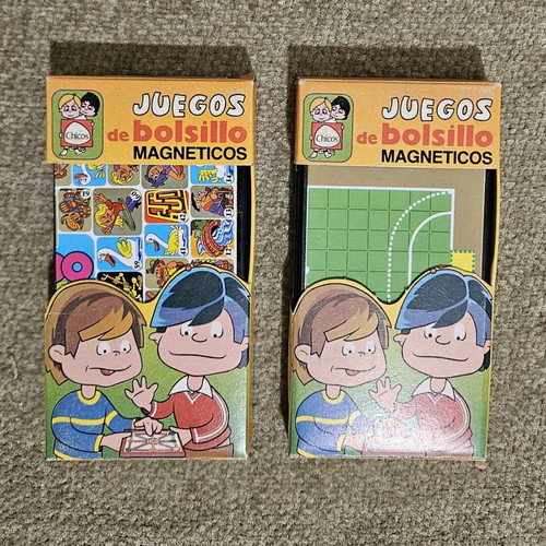 Retro 80's magnetic toys like new, set