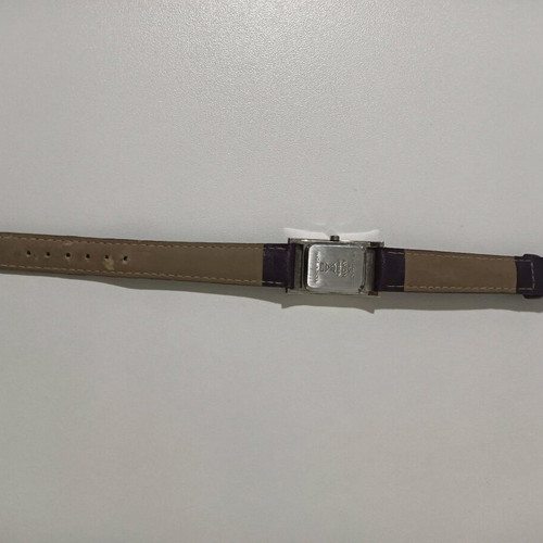 Wristwatch used in purple color with light wear
