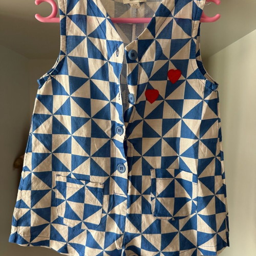 Yell Oh! girls' romper shorts size 5 years like new
