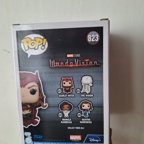 Funko POP WandaVision Scarlet Witch 823 new Marvel Collector's Corp