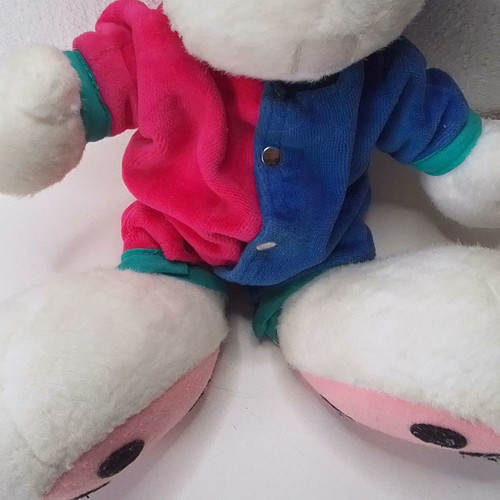 Plush Mouse Diddl Thomas Goletz used, height 33 cm