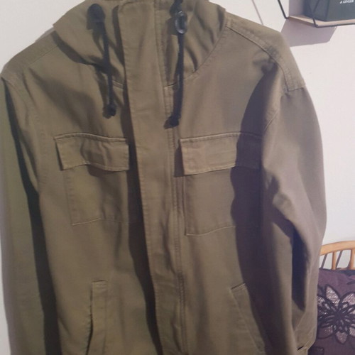 Jacket men's khaki like new, size S